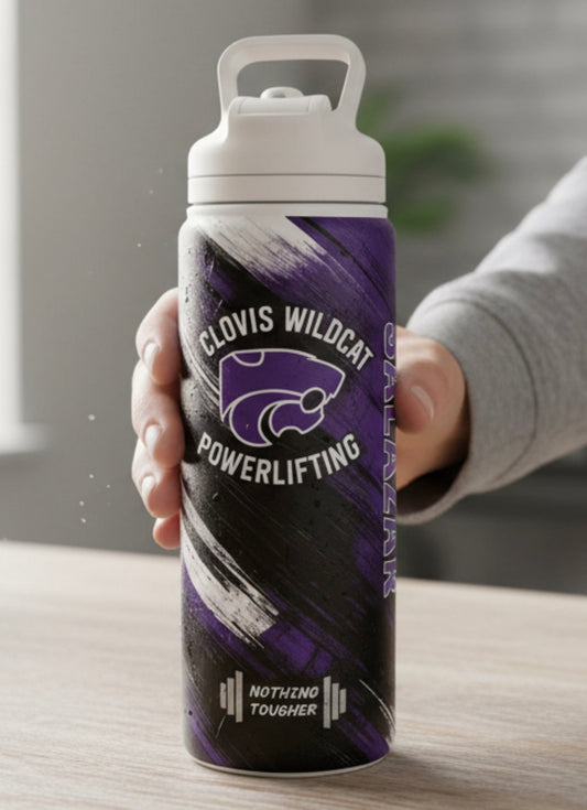 Powerlifting Water Bottle